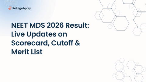 NEET MDS 2026 Result: Live Updates on Scorecard, Cutoff & Merit List